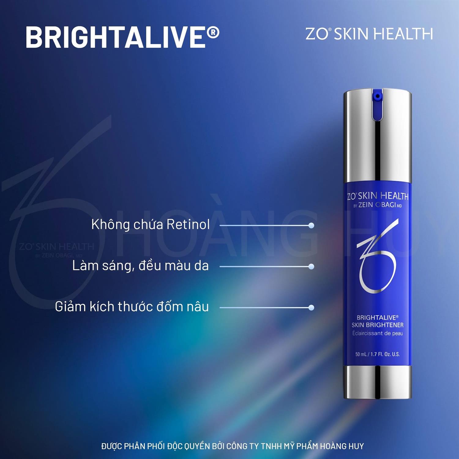 ZO Brightalive 30ml chính hãng Dr.REJU Clinic