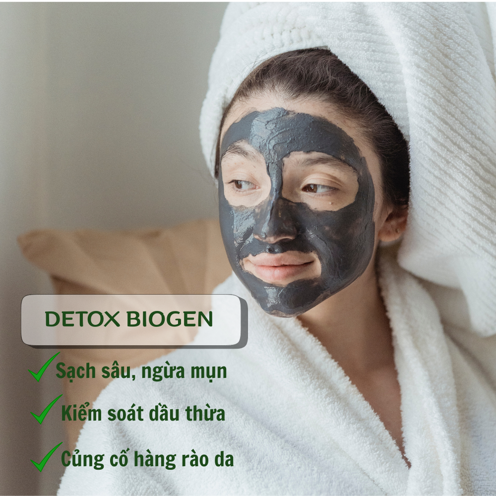 Detox Biogen giảm đỏ, phục hồi da dầu mụn chính hãng Dr.REJU Clinic