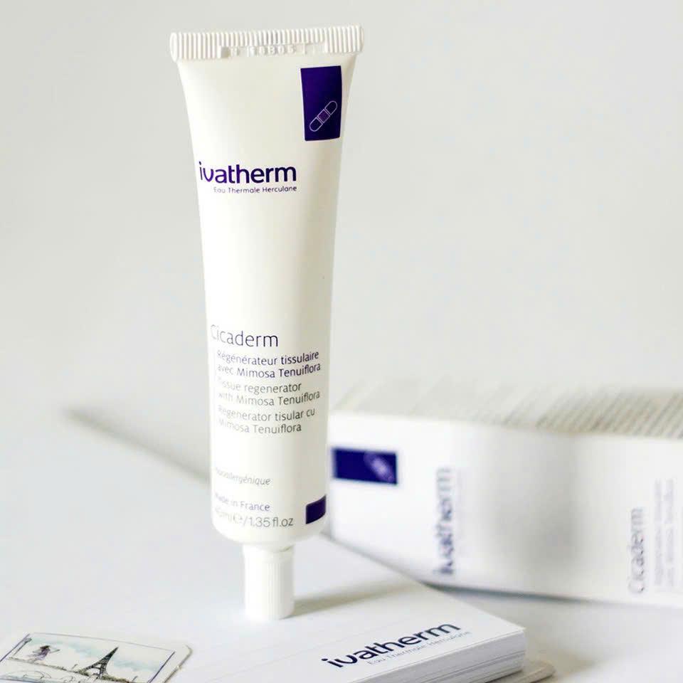 IVATHERM Cicaderm Kem phục hồi da  40ml chính hãng Dr.REJU Clinic