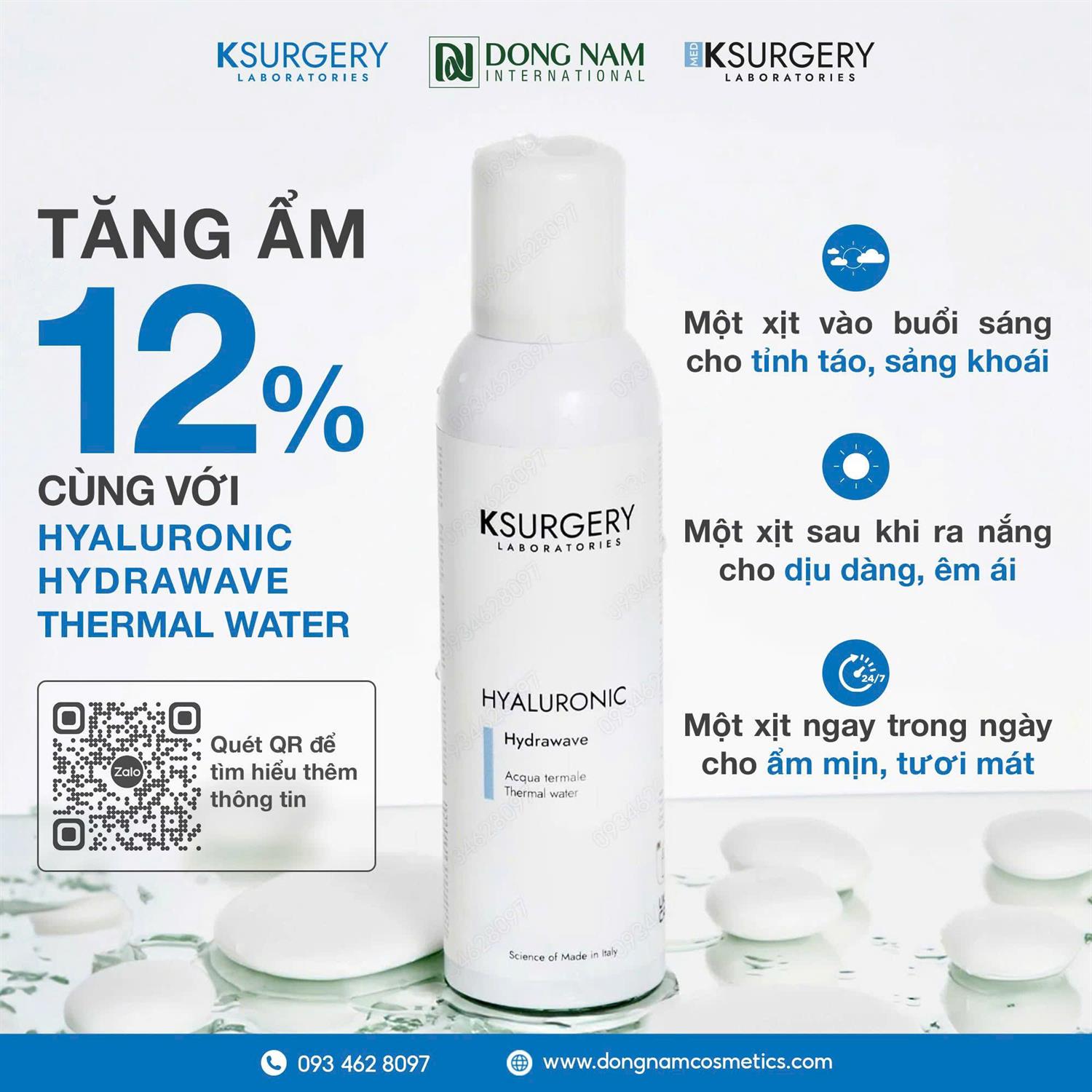 KSURGERY Hyaluronic 150ml chính hãng Dr.REJU Clinic