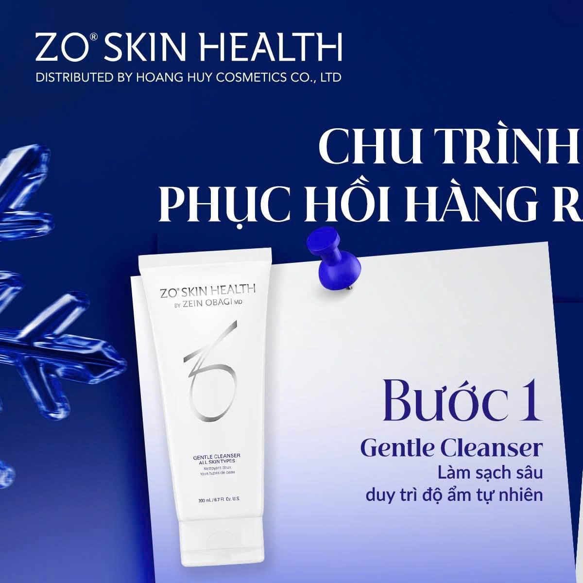 ZO Gentle Cleanser 60ml chính hãng Dr.REJU Clinic