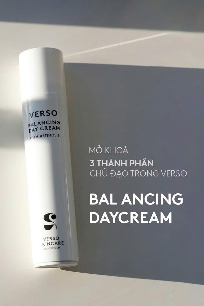 VERSO Balancing Day Cream (50ml) chính hãng Dr.REJU Clinic